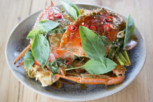 Best thing on the menu: Wok-fried blue swimmer crab.