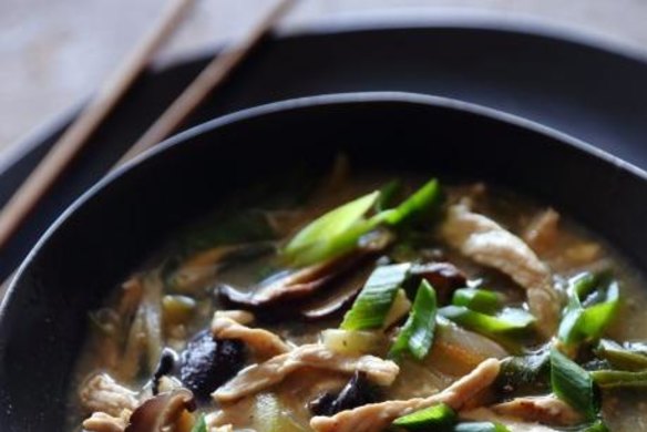 Sichuan hot and sour soup.