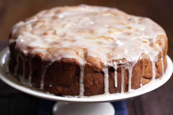 Brigitte Hafner's west counrty apple cake.