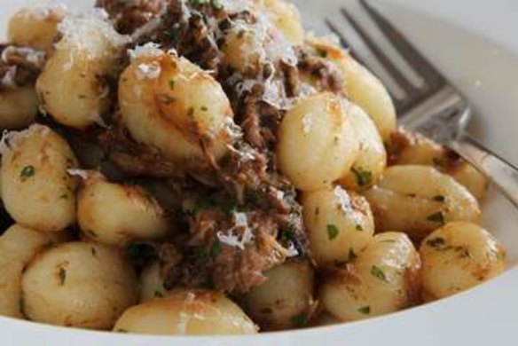 Gnocchi with pork ragu.