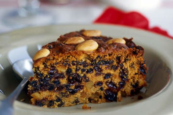 Maggie Beer's Christmas cake.