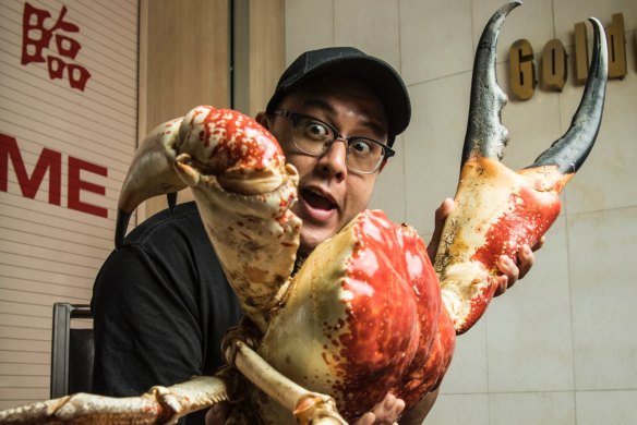 Chef Dan Hong at the Golden Century Restaurant on Sussex Street.