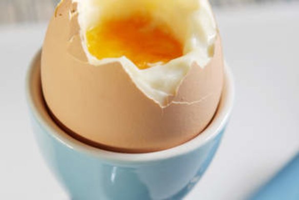 Soft-boiled egg.