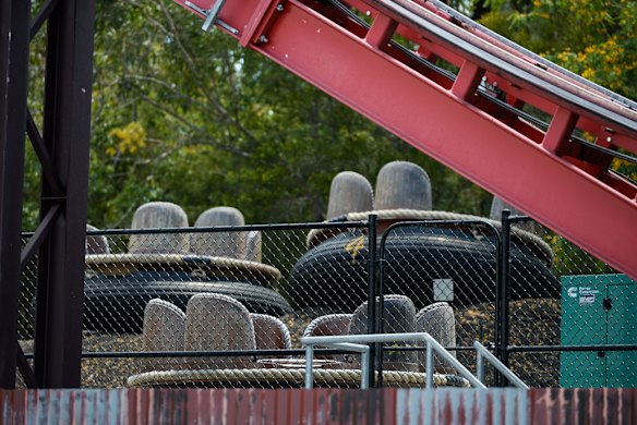 The former Thunder River Rapids ride at Dreamworld.