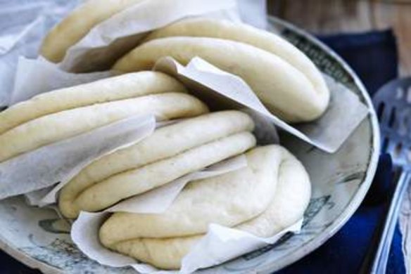 Simple steamed bao.