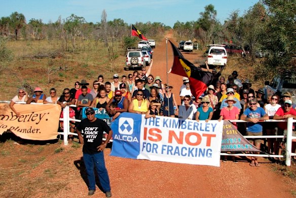 Some West Australian residents are opposed to Buru Energy's Kimberly fracking operations