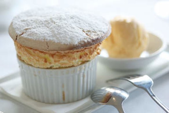 A quivering lemon souffle hits the spot at 25 Toorak Road.