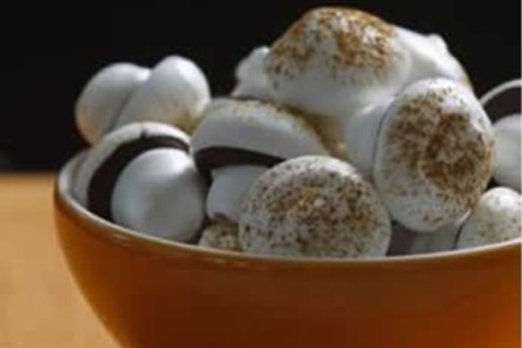 Mushroom Meringues