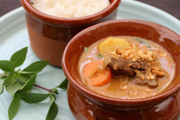 Bill Granger's beef massaman curry.