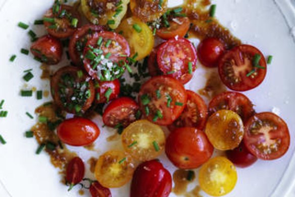 Cherry tomato salad