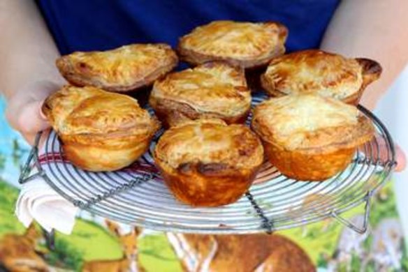 Kate Gibbs' beef and beer pies.