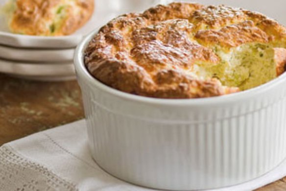 Savoury souffle: try this broccoli and ricotta recipe.