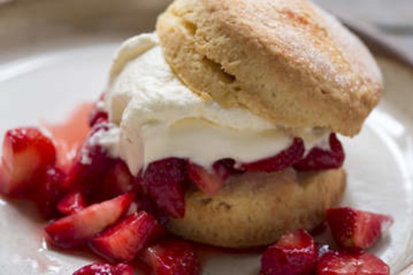 Strawberry shortcake.