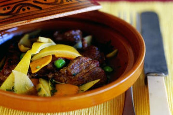 Lamb tagine with preserved lemon