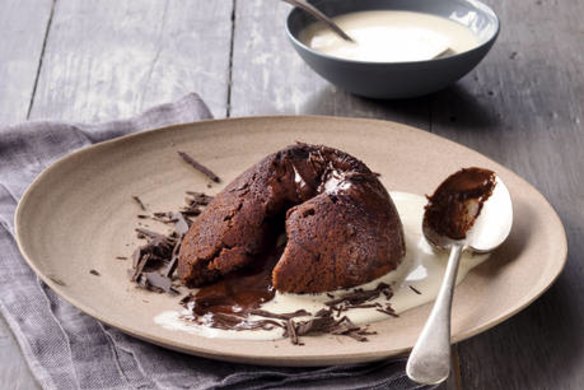 MOLTEN CHOCOLATE PUDDING. Jill