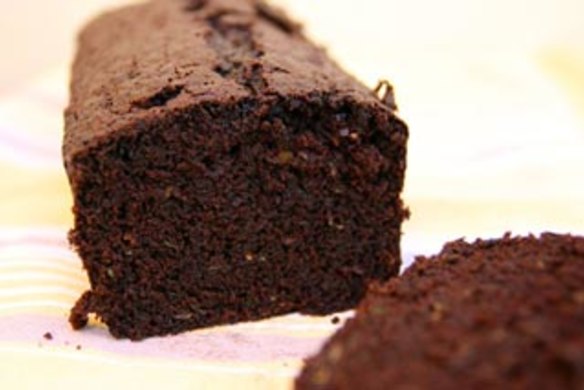 Moist Chocolate and Zucchini Loaf