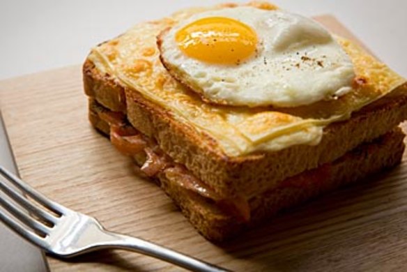 Croque Madame.