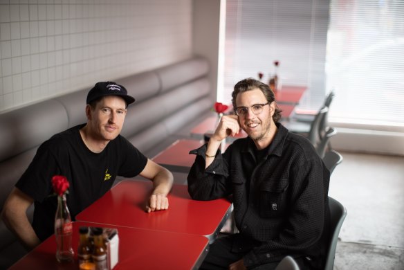 Frankie's Tortas and Tacos owners Stuart Morton and Todd Vanneste. 