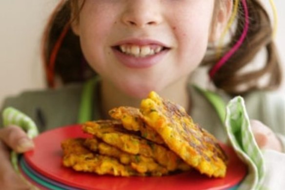 Carrot fritters