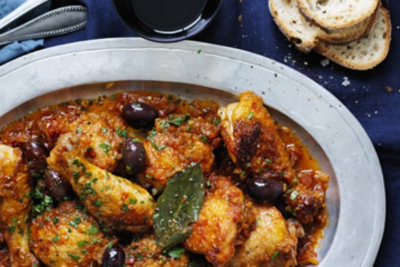 Neil Perry's chicken cacciatore.