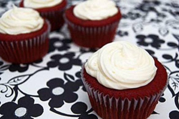 red velvet cupcake