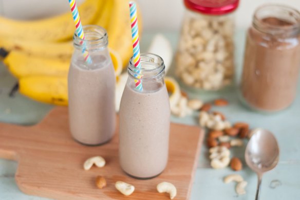 Banana, Cashew and Cacao Smoothie by Danielle Colley.