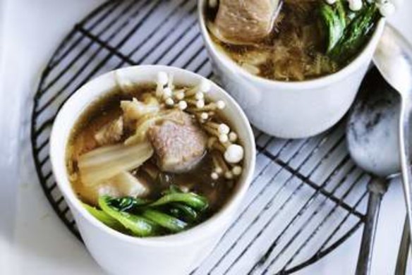 Adam Liaw's favourite pork belly soup.