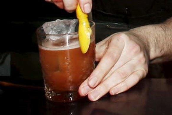 A cocktail at the Ramblin' Rascal Tavern.
