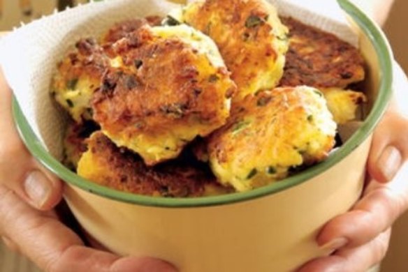 Cauliflower fritters