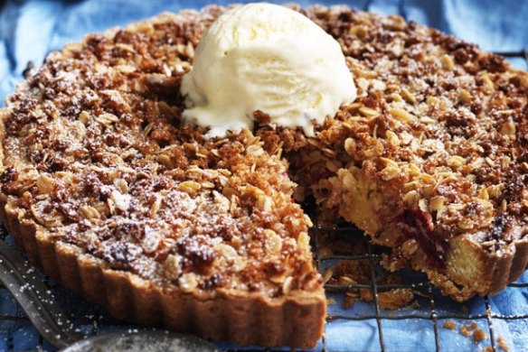 This crumble dessert is far simpler to make than it looks.