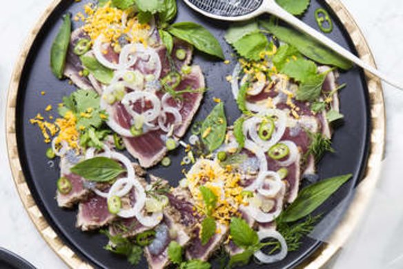 Seared tuna