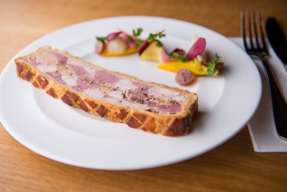 Go-to dish: Duck, chicken, foie gras pâté en croute.