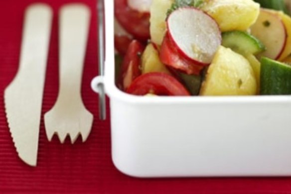 Refreshing potato salad