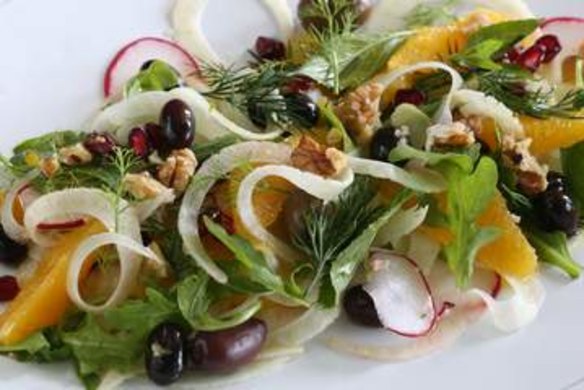 Fennel and orange salad