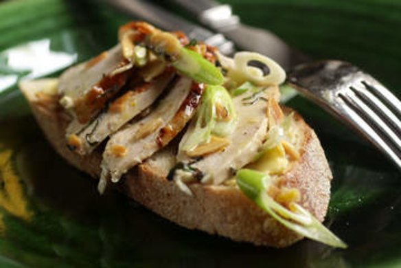 Turkey salad makes a great sandwich filler.