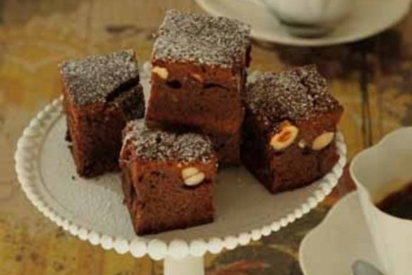 Chocolate and coffee brownies