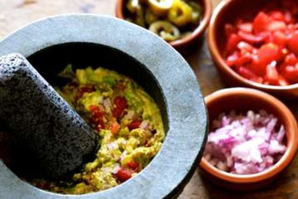 Jill Dupleix's guacamole.