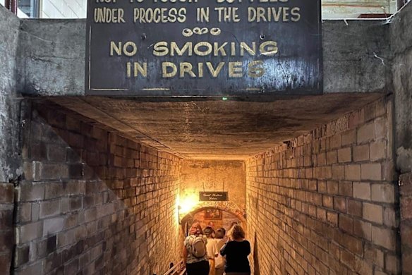 You are entering 'The Dtrives' at Seppelt.