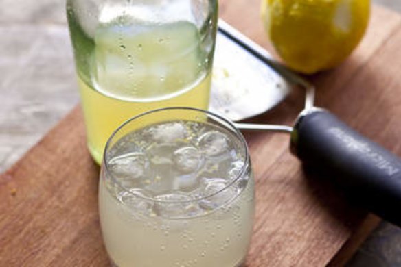 Frank Camorra's lemon cordial.