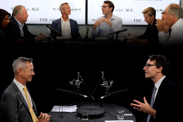 Peter Hartcher and Matthew Knott discuss the Red Alert project.