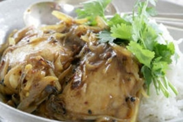 Jeremy and Jane Strode's chicken and tamarind curry 