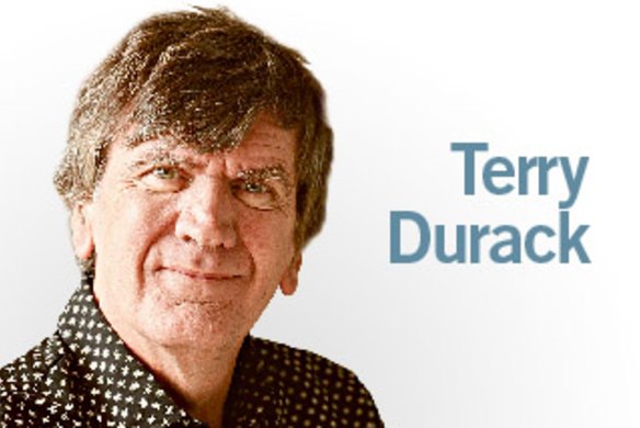 Terry Durack dinkus with name