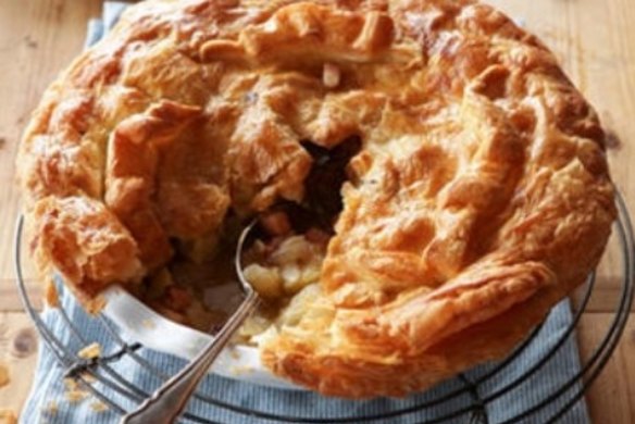 Johns rabbit pie