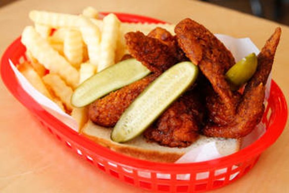 Hot stuff: Nashville-style hot chicken at Belle's Hot Chicken.