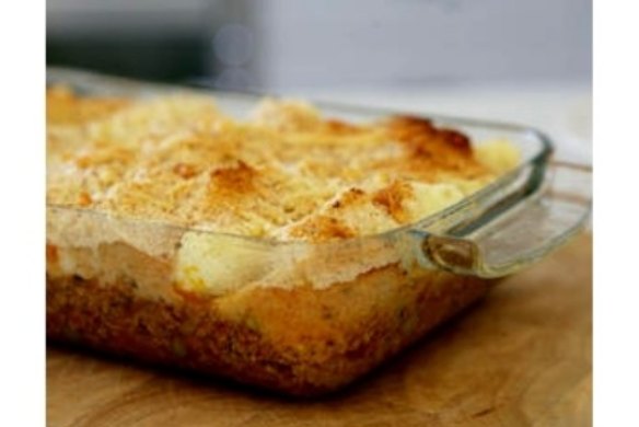 Old-fashioned shepherd's pie