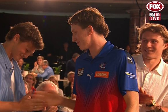 Willem Duursma is selected as the No.1 overall pick at the AFL draft by the West Coast Eagles.