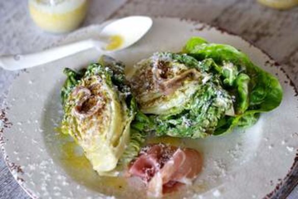 Grilled Caesar salad.