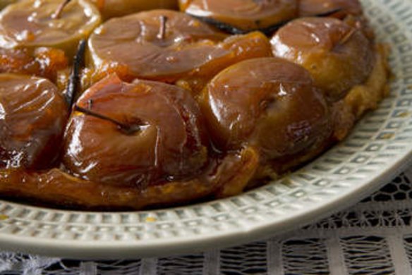 Apple Tart Tartin by Karen Martini. To be used for upcoming recipe pages in Epicure/Good Food. Styling by Marnie Rowe, photographs by Marcel Aucar. Please credit.