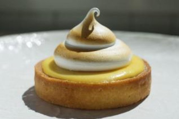 Lemon margarine tart.