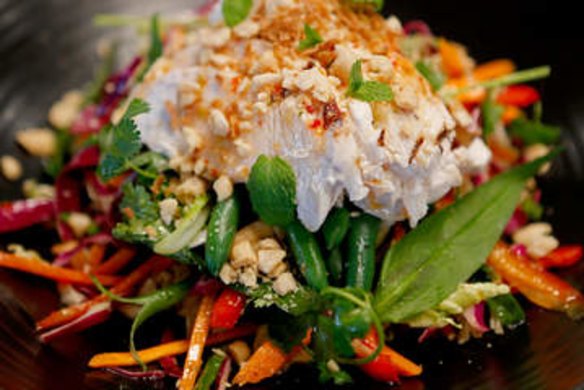 Thai chicken salad at Food Republic in Blackburn.